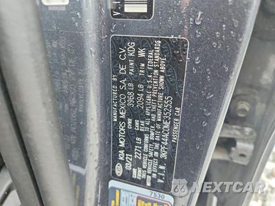 Zdjęcie 12 z 12 samochodu: 2021 KIA FORTE GT VIN:3KPF44AC0ME352555 - miniatura