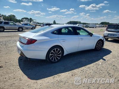 Trzecie zdjęcie samochodu z tyłu: 2020 HYUNDAI SONATA SEL PLUS VIN:5NPEJ4J29LH017946 - miniatura