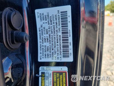 Zdjęcie 12 z 12 samochodu: 2012 HONDA CIVIC SI VIN:2HGFG4A54CH709538 - miniatura
