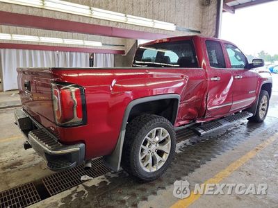Trzecie zdjęcie samochodu z tyłu: 2018 GMC SIERRA K1500 SLT VIN:1GTV2NEC8JZ262622 - miniatura