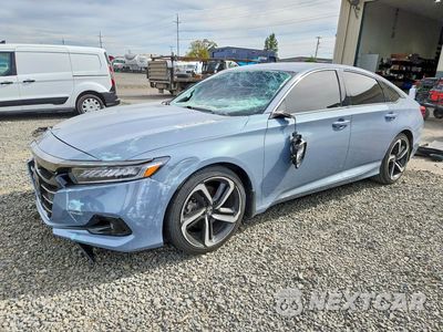 2021 HONDA ACCORD SPORT SE 1HGCV1F4XMA114801 - główne zdjęcie licytacji z USA - miniatura
