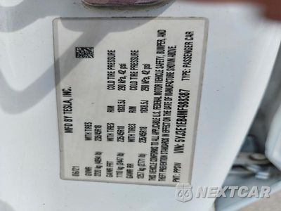 Zdjęcie 12 z 12 samochodu: 2021 TESLA MODEL 3 VIN:5YJ3E1EB4MF988387 - miniatura