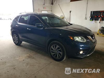 Czwarte zdjęcie samochodu z boku: 2015 NISSAN ROGUE SL VIN:5N1AT2MV8FC876329 - miniatura