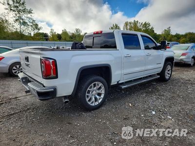 Trzecie zdjęcie samochodu z tyłu: 2018 GMC SIERRA K1500 SLT VIN:3GTU2NEC7JG622779 - miniatura
