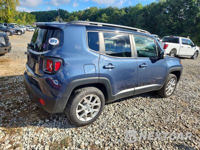 Trzecie zdjęcie samochodu z tyłu: 2021 JEEP RENEGADE LIMITED VIN:ZACNJDD14MPM71546 - miniatura