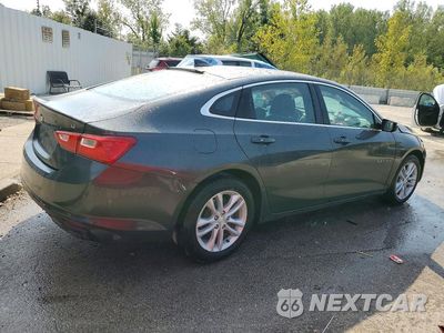 Trzecie zdjęcie samochodu z tyłu: 2018 CHEVROLET MALIBU LT VIN:1G1ZD5ST7JF123088 - miniatura