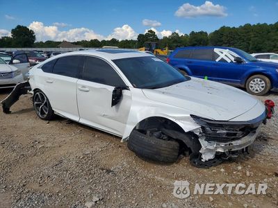Czwarte zdjęcie samochodu z boku: 2022 HONDA ACCORD SPORT VIN:1HGCV2F35NA017021 - miniatura