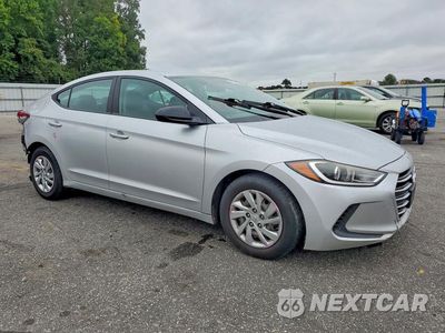 Czwarte zdjęcie samochodu z boku: 2017 HYUNDAI ELANTRA SE VIN:KMHD74LF3HU423725 - miniatura