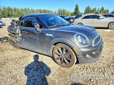 Czwarte zdjęcie samochodu z boku: 2014 MINI COOPER COUPE S VIN:WMWSX3C57ET409340 - miniatura