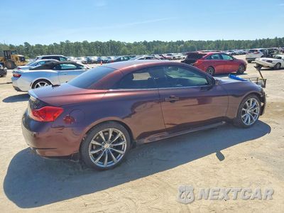 Trzecie zdjęcie samochodu z tyłu: 2010 INFINITI G37 CONVERTIBLE BASE VIN:JN1CV6FE3AM353513 - miniatura