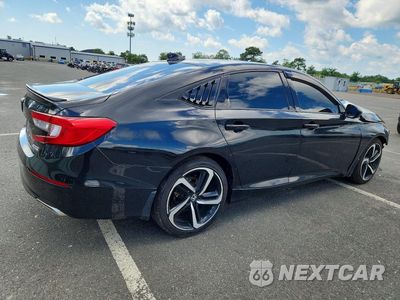 Trzecie zdjęcie samochodu z tyłu: 2022 HONDA ACCORD SPORT SE VIN:1HGCV1F41NA014359 - miniatura