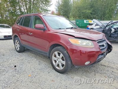 Czwarte zdjęcie samochodu z boku: 2007 HYUNDAI SANTA FE SE VIN:5NMSH73E07H011852 - miniatura