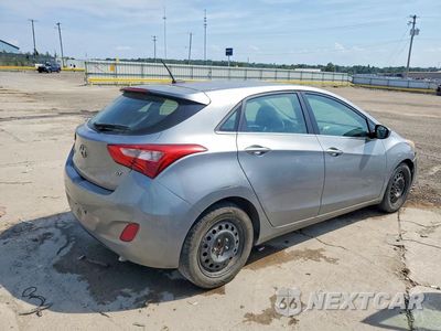 Trzecie zdjęcie samochodu z tyłu: 2016 HYUNDAI ELANTRA GT BASE VIN:KMHD35LH1GU267752 - miniatura