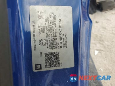 Zdjęcie 13 z 13 samochodu: 2019 CHEVROLET CAMARO SS VIN:1G1FH1R73K0123151 - miniatura