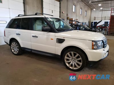 Czwarte zdjęcie samochodu z boku: 2008 LAND ROVER RANGE ROVER SPORT HSE VIN:SALSK25448A171066 - miniatura