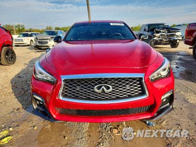 Piąte zdjęcie samochodu w środku: 2020 INFINITI Q50 RED SPORT 400 VIN:JN1FV7AR4LM660110 - miniatura