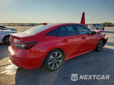 Trzecie zdjęcie samochodu z tyłu: 2025 HONDA CIVIC SPORT TOURING VIN:2HGFE4F87SH328080 - miniatura