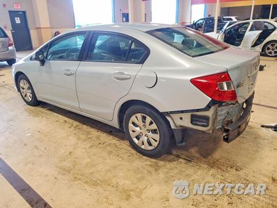 Drugie zdjęcie samochodu z przodu: 2012 HONDA CIVIC LX VIN:2HGFB2F52CH579982 - miniatura