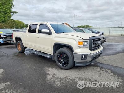 Czwarte zdjęcie samochodu z boku: 2014 GMC SIERRA K1500 SLE VIN:3GTU2UEC7EG283408 - miniatura