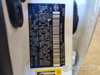 Zdjęcie 12 z 12 samochodu: 2016 TOYOTA CAMRY LE VIN:4T4BF1FKXGR516943 - miniatura