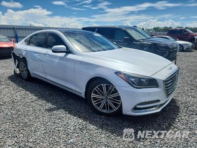 Czwarte zdjęcie samochodu z boku: 2018 GENESIS G80 3.8 VIN:KMHGN4JE1JU248698 - miniatura
