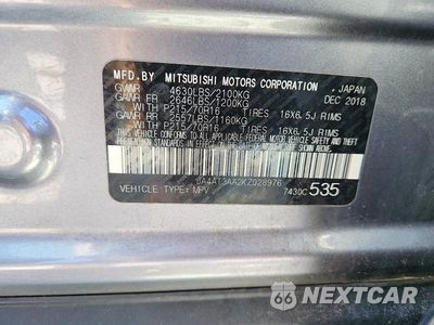 Zdjęcie 13 z 13 samochodu: 2019 MITSUBISHI ECLIPSE CROSS ES VIN:JA4AT3AA2KZ028976 - miniatura