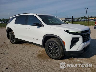 Czwarte zdjęcie samochodu z boku: 2026 CHEVROLET TRAVERSE LT VIN:1GNERGKS1TJ405616 - miniatura