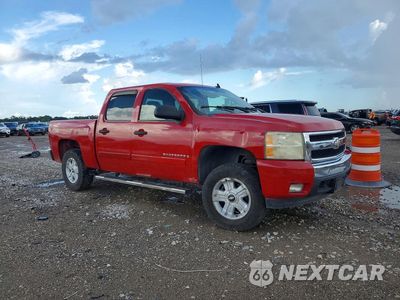 Czwarte zdjęcie samochodu z boku: 2007 CHEVROLET SILVERADO C1500 CREW CAB VIN:3GCEC13J77G504655 - miniatura