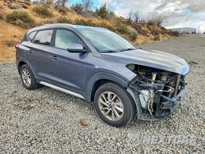Czwarte zdjęcie samochodu z boku: 2018 HYUNDAI TUCSON SEL VIN:KM8J3CA41JU623860 - miniatura