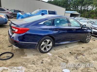 Trzecie zdjęcie samochodu z tyłu: 2020 HONDA ACCORD EXL VIN:1HGCV1F51LA018840 - miniatura