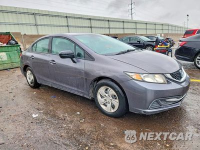 Czwarte zdjęcie samochodu z boku: 2015 HONDA CIVIC LX VIN:2HGFB2F51FH532611 - miniatura