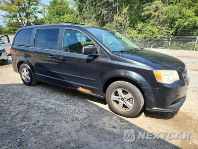 Czwarte zdjęcie samochodu z boku: 2012 DODGE GRAND CARAVAN SXT VIN:2C4RDGCG4CR224265 - miniatura