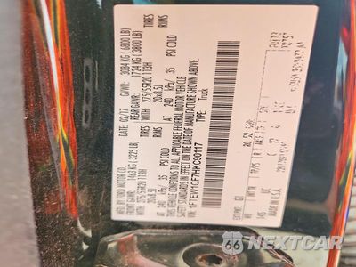 Zdjęcie 13 z 13 samochodu: 2017 FORD F150 SUPERCREW VIN:1FTEW1CF7HKC90117 - miniatura