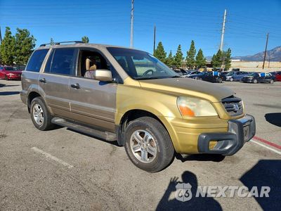 Czwarte zdjęcie samochodu z boku: 2003 HONDA PILOT EXL VIN:2HKYF18513H545168 - miniatura