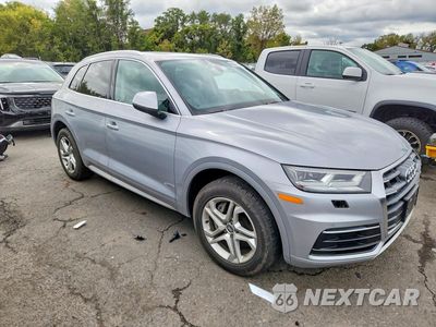 Czwarte zdjęcie samochodu z boku: 2018 AUDI Q5 PREMIUM PLUS VIN:WA1BNAFY0J2229324 - miniatura