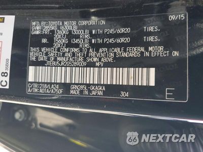 Zdjęcie 13 z 13 samochodu: 2016 TOYOTA 4RUNNER LIMITED VIN:JTEBU5JR2G5289009 - miniatura