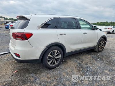 Trzecie zdjęcie samochodu z tyłu: 2019 KIA SORENTO EX V6 VIN:5XYPHDA51KG522397 - miniatura