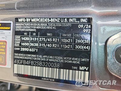 Zdjęcie 13 z 13 samochodu: 2025 MERCEDES-BENZ GLE 350 4MATIC VIN:4JGFB4FB2SB320038 - miniatura