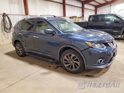 Czwarte zdjęcie samochodu z boku: 2016 NISSAN ROGUE SL VIN:5N1AT2MV2GC778396 - miniatura