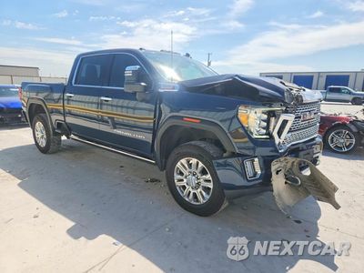 Czwarte zdjęcie samochodu z boku: 2021 GMC SIERRA K2500 DENALI VIN:1GT49REY1MF218848 - miniatura