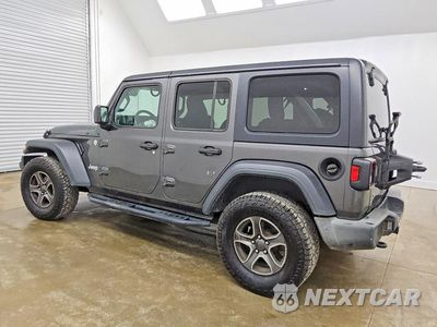 Drugie zdjęcie samochodu z przodu: 2018 JEEP WRANGLER UNLIMITED SPORT VIN:1C4HJXDGXJW115560 - miniatura