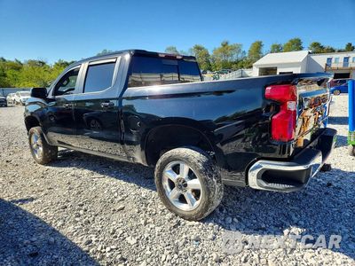 Drugie zdjęcie samochodu z przodu: 2019 CHEVROLET SILVERADO K1500 LT VIN:3GCUYDED6KG151887 - miniatura