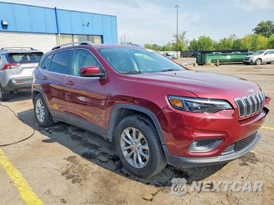 Czwarte zdjęcie samochodu z boku: 2019 JEEP CHEROKEE LATITUDE VIN:1C4PJLCB9KD328104 - miniatura