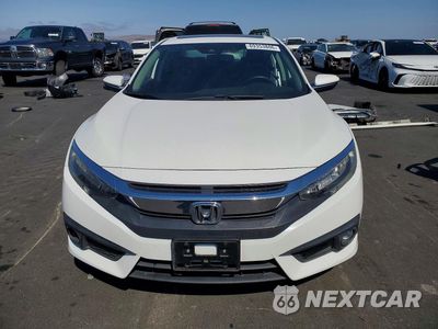 Piąte zdjęcie samochodu w środku: 2017 HONDA CIVIC TOURING VIN:2HGFC1F92HH651023 - miniatura