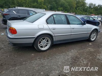 Trzecie zdjęcie samochodu z tyłu: 2000 BMW 740 I AUTOMATIC VIN:WBAGG8341YDN78858 - miniatura