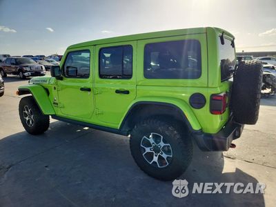 Drugie zdjęcie samochodu z przodu: 2021 JEEP WRANGLER UNLIMITED RUBICON VIN:1C4HJXFN8MW794261 - miniatura