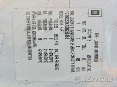 Zdjęcie 12 z 12 samochodu: 1999 PONTIAC BONNEVILLE SE VIN:1G2HX52K1XH253158 - miniatura