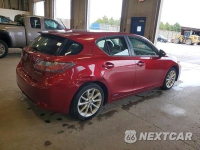 Trzecie zdjęcie samochodu z tyłu: 2011 LEXUS CT 200 VIN:JTHKD5BH6B2037878 - miniatura