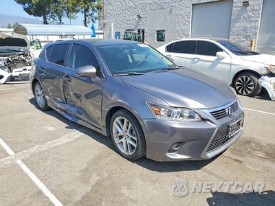 Czwarte zdjęcie samochodu z boku: 2014 LEXUS CT 200 VIN:JTHKD5BH2E2188849 - miniatura