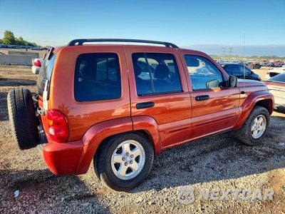 Trzecie zdjęcie samochodu z tyłu: 2002 JEEP LIBERTY LIMITED VIN:1J4GL58K22W141123 - miniatura